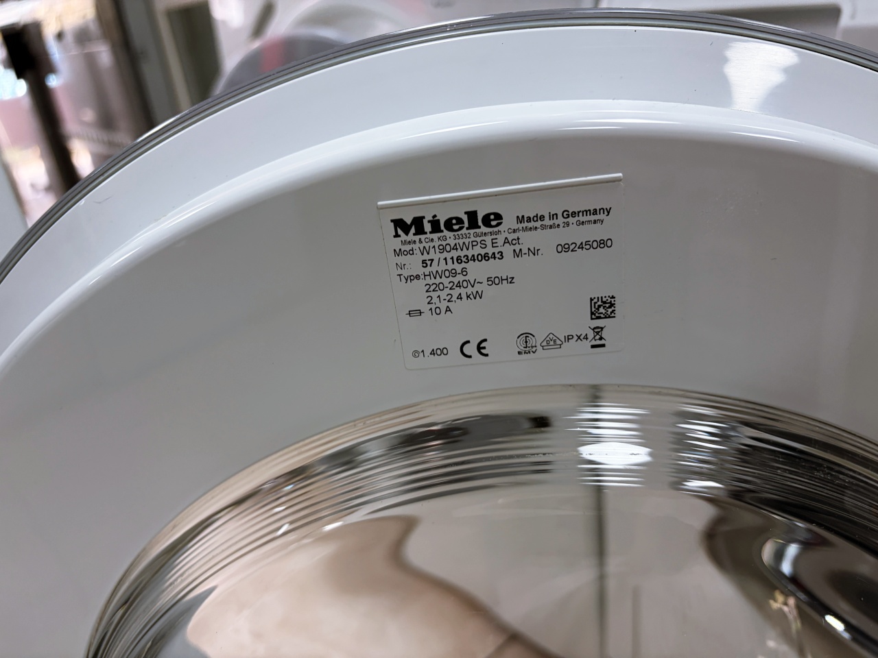 Miele W1900 EcoActiv пералня с капацитет до 7 кг - Image 7